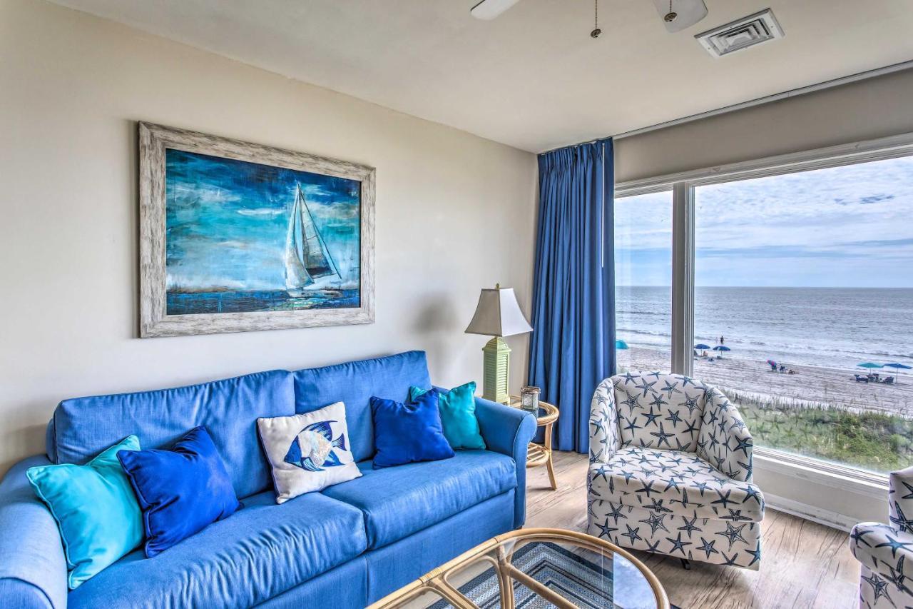 Bright Beachy Condo With Boardwalk Access And Patio! Myrtle Beach Exterior foto