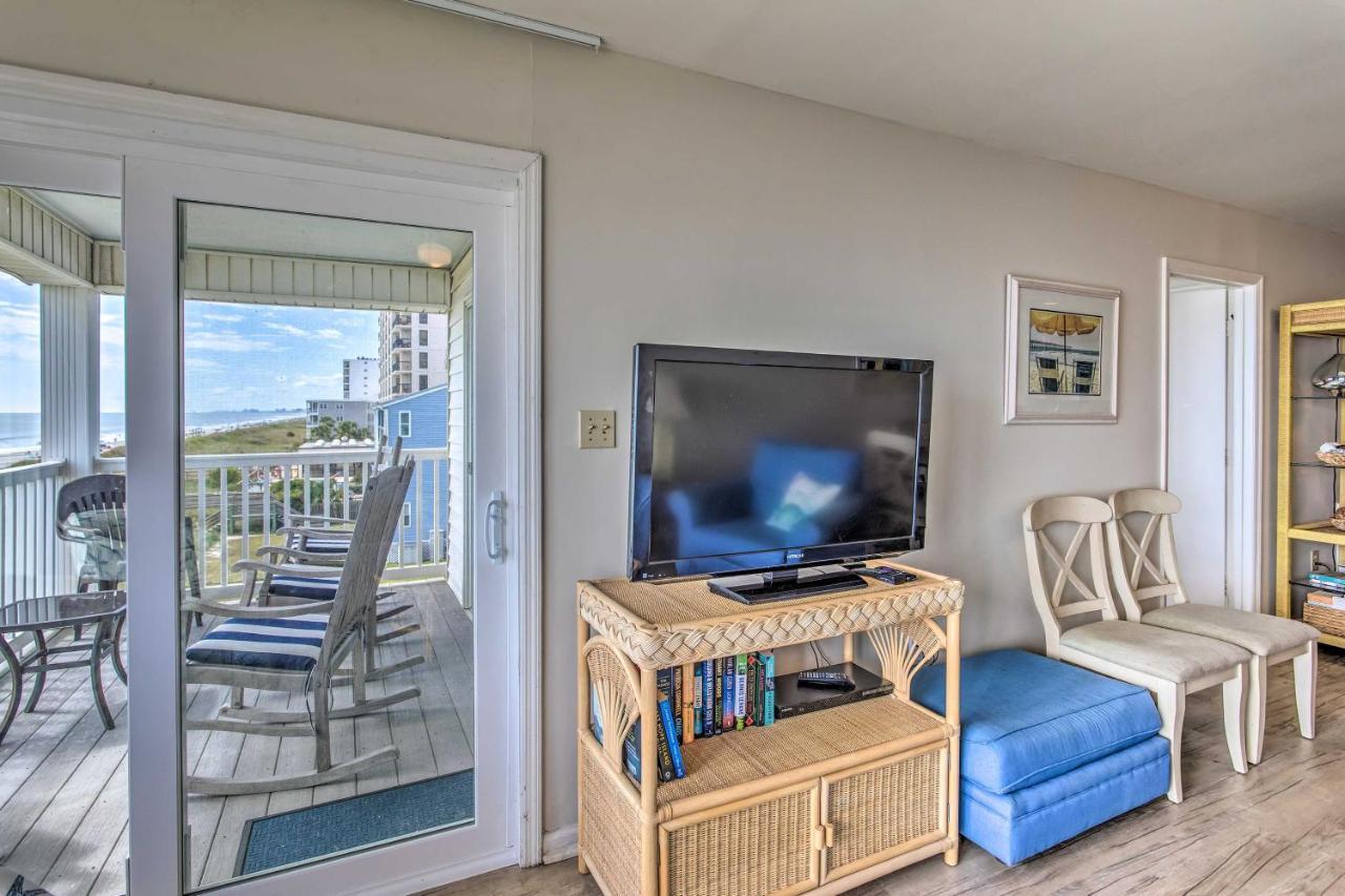 Bright Beachy Condo With Boardwalk Access And Patio! Myrtle Beach Exterior foto