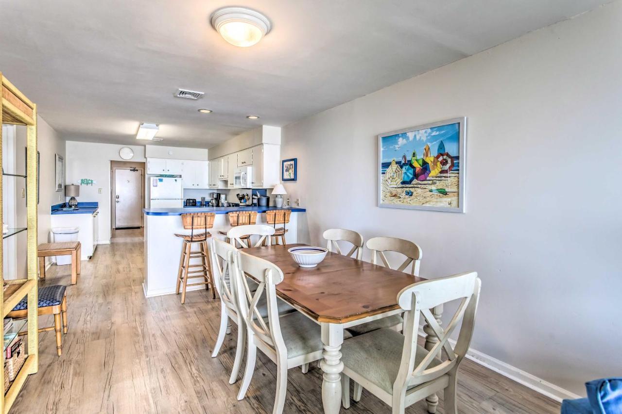 Bright Beachy Condo With Boardwalk Access And Patio! Myrtle Beach Exterior foto