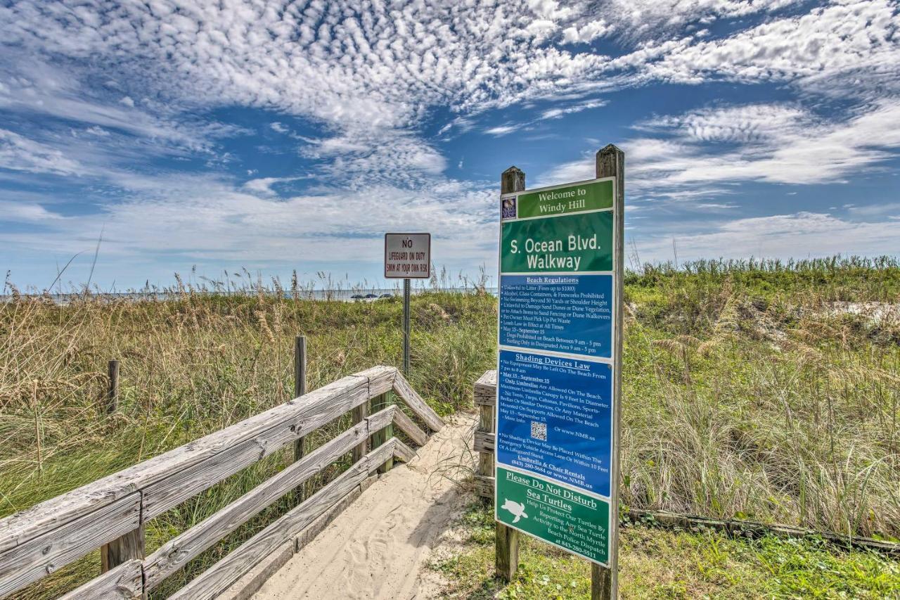 Bright Beachy Condo With Boardwalk Access And Patio! Myrtle Beach Exterior foto