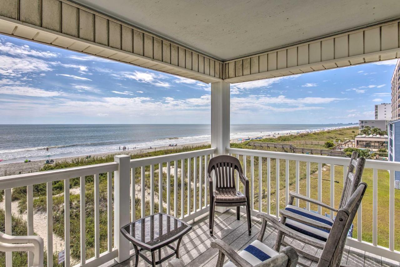 Bright Beachy Condo With Boardwalk Access And Patio! Myrtle Beach Exterior foto