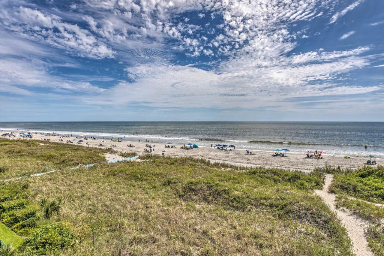 Bright Beachy Condo With Boardwalk Access And Patio! Myrtle Beach Exterior foto