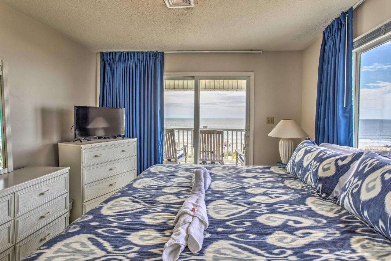 Bright Beachy Condo With Boardwalk Access And Patio! Myrtle Beach Exterior foto