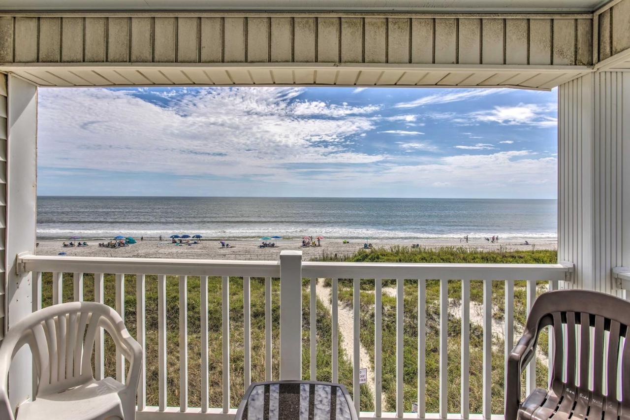 Bright Beachy Condo With Boardwalk Access And Patio! Myrtle Beach Exterior foto